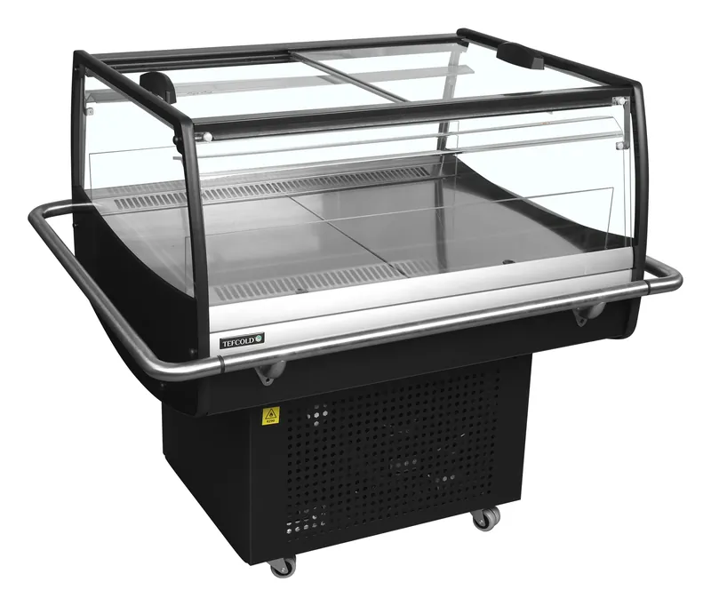 Refrigerador para la venta por impulso color negro PDC90SL-2