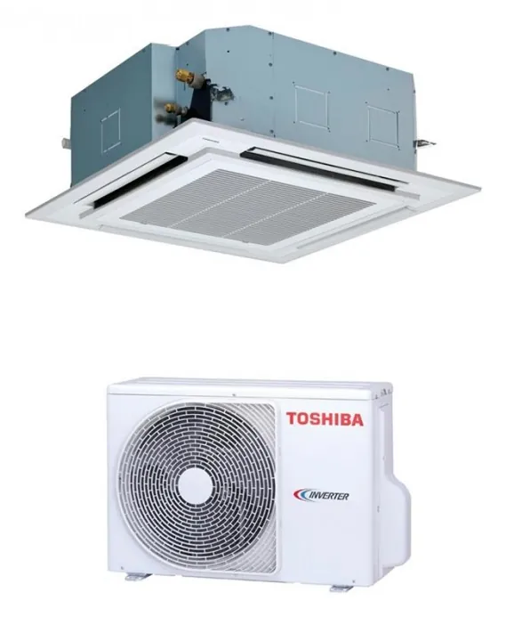 Aire acondicionado cassette Toshiba Daytona · conjunto 1x1 DAYTONADI80