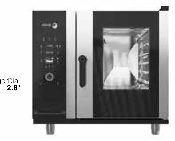 Fagor Professional Horno mixto iKORE a gas CP-061-G R S - Hornos mixtos