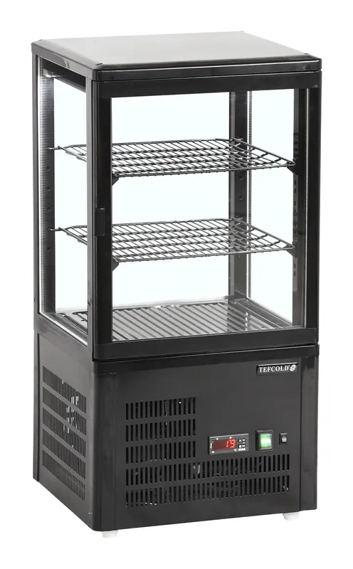 Vitrina de exposición refrigerada UPD60-BLACK
