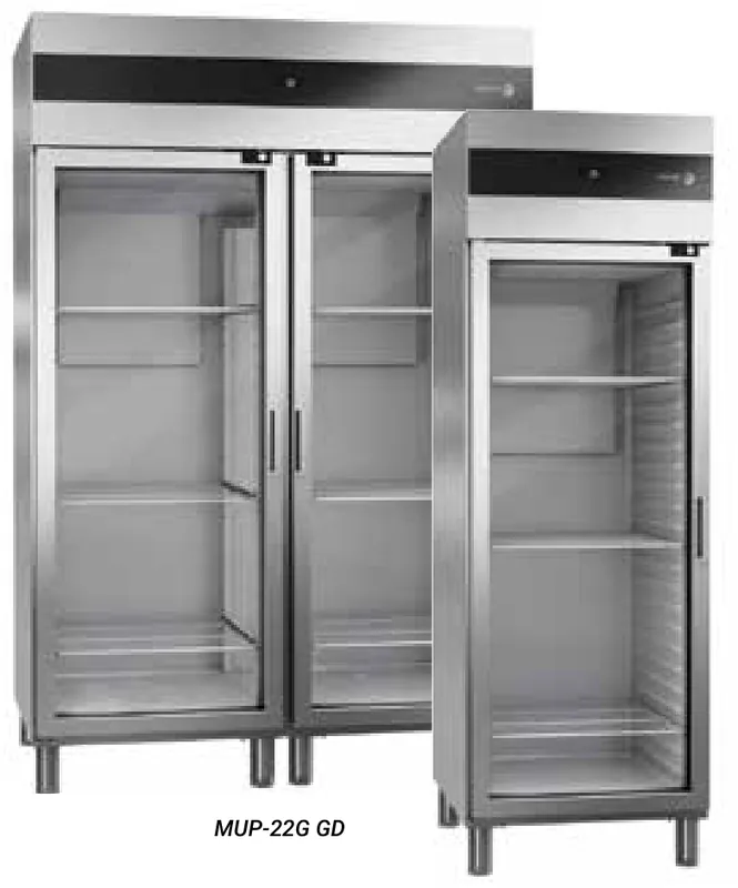 Fagor Professional Armario refrigerado monoblock expositor GN 2/1 MUP-22G GD - Armarios de servicio