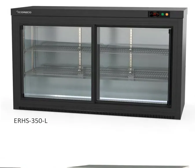 Expositor refrigerado horizontal Coreco ERHS-250-L - Vitrinas de refrigeración