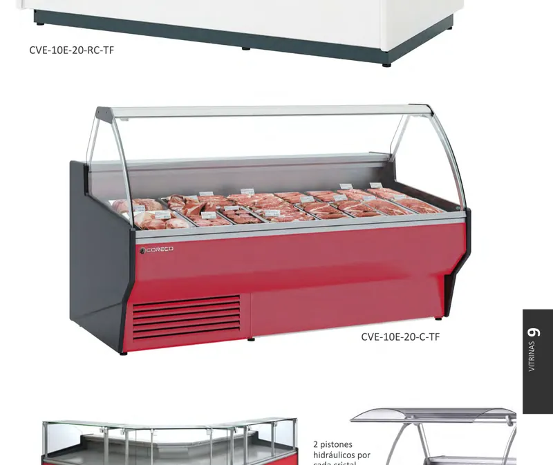 Equipo de refrigeración comercial Coreco CVE-10E-15-C-TF - Varios