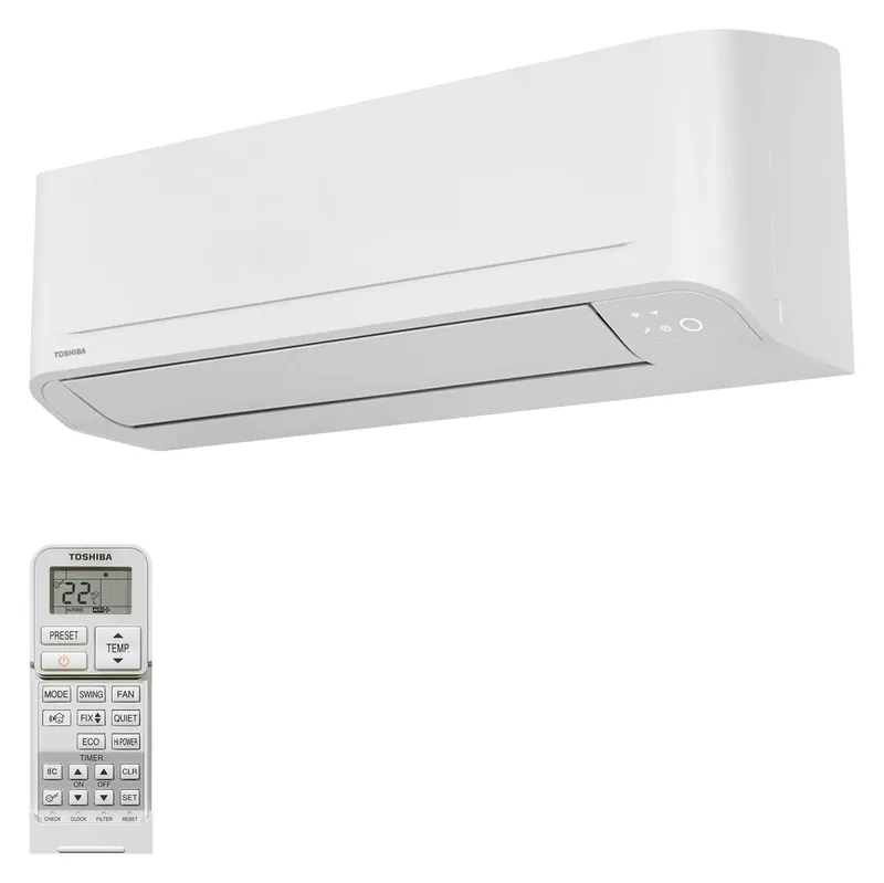 Aire acondicionado split de pared Toshiba Seiya plus · conjunto 1x1 SEIYA+07