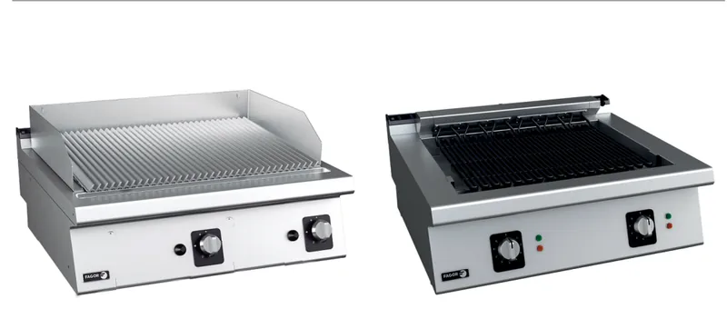 Fagor Professional Parrilla a gas serie 700 B-G7101 - Parrillas y brasas