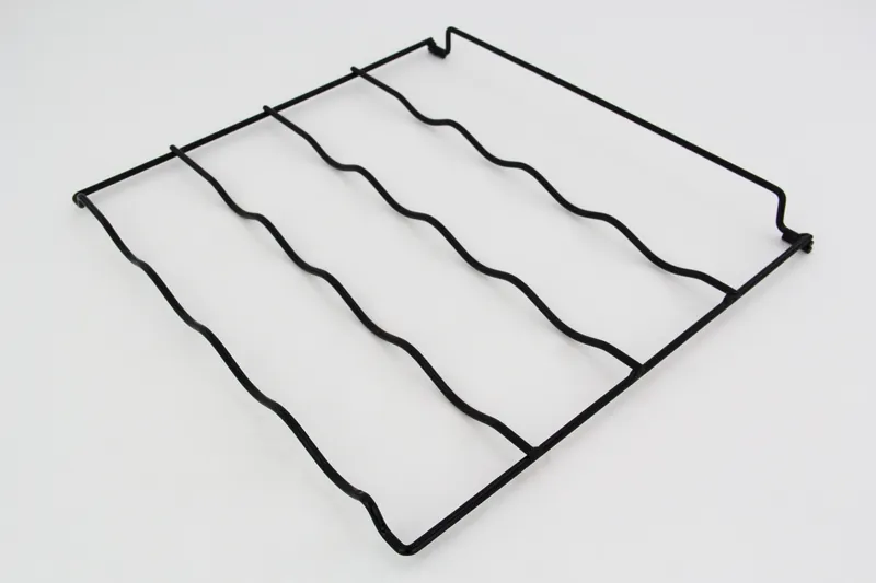 Estante para vino, negro 1ª+3ª fila