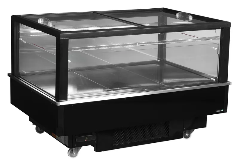 Refrigerador/congelador negro para la venta por impulso EIB-D1015-B1