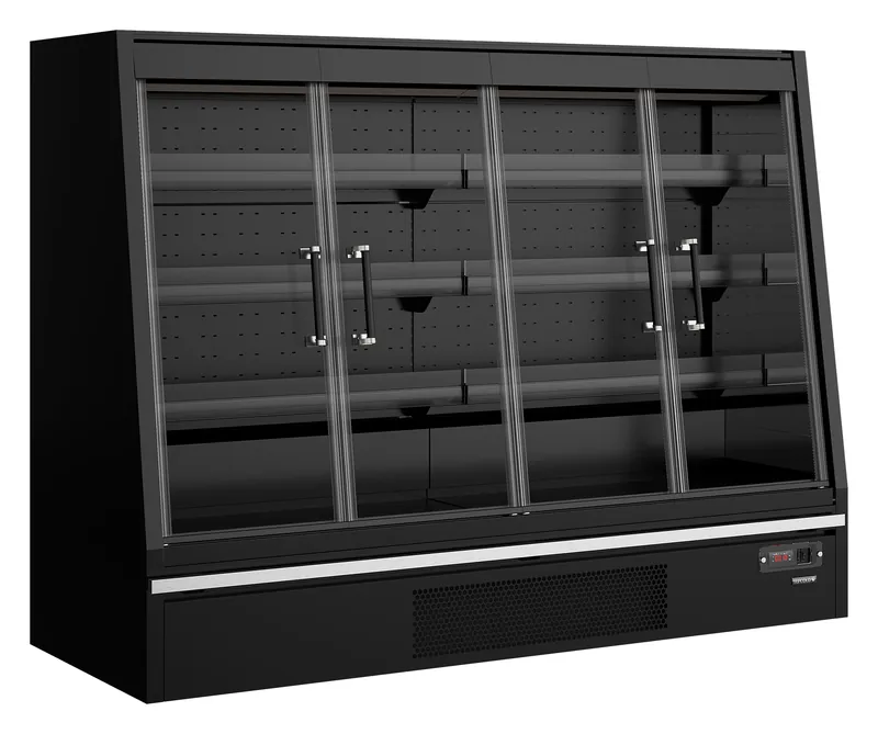 Refrigerador mural de supermercado Galaxy+ GPL20FGD Black