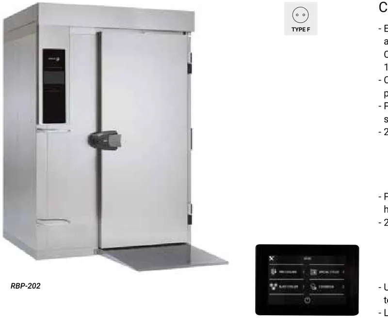 Fagor Professional Célula de abatimiento 20 GN 2/1 RBM-202H - Abatidores
