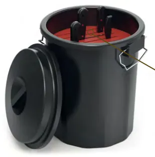 Fricosmos Contenedor para transporte de cuchillos ref. 041062 - Muebles neutros
