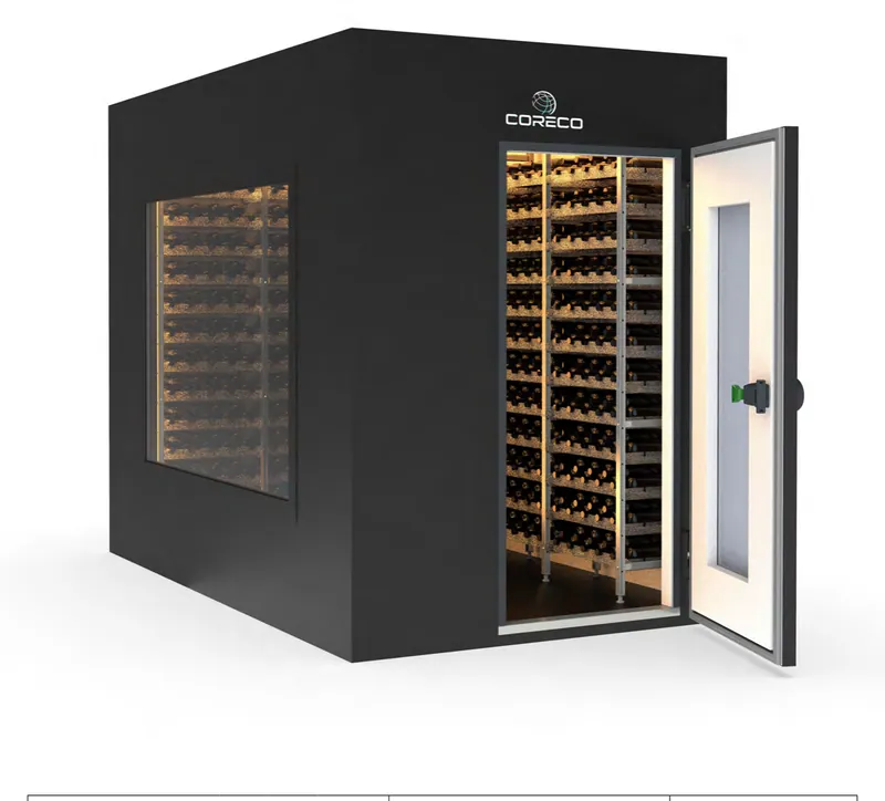 Recinto para cavas de vino Coreco VSF-GG-1014 - Armarios de vinos