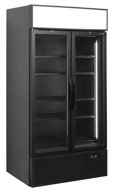 Expositor refrigerado color negro FSC1000H BLACK