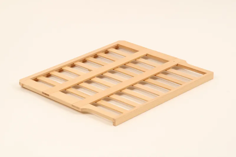 Estante de madera para recipiente humidificador