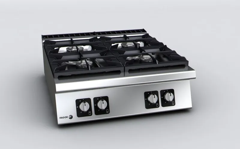Fagor Professional Cocina a gas serie 900 C-G941 XH - Cocinas