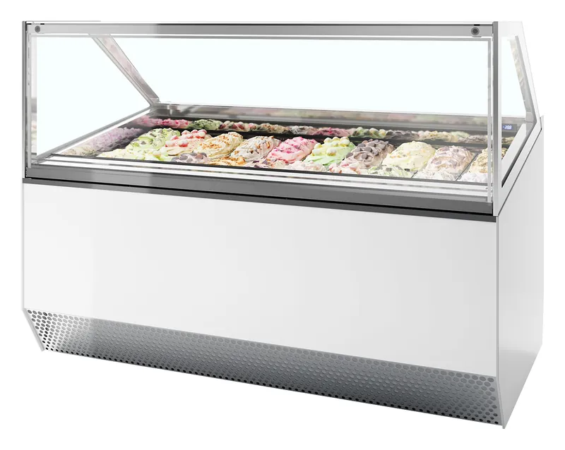 Vitrina expositora para helados con display ventilada MILLENNIUM ST20