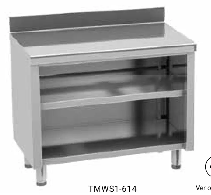Fagor Professional Mueble con estantes TMWS1-68 - Muebles neutros