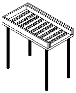 Fagor Professional Curva automatizada de salida MR2C - Mesas y módulos de lavado