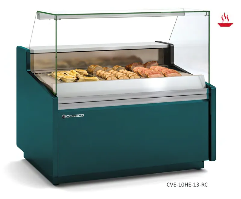 Modulos cubetas encastrables en vitrinas serie 10 Coreco CVE-10ES-20-RC - Vitrinas de refrigeración