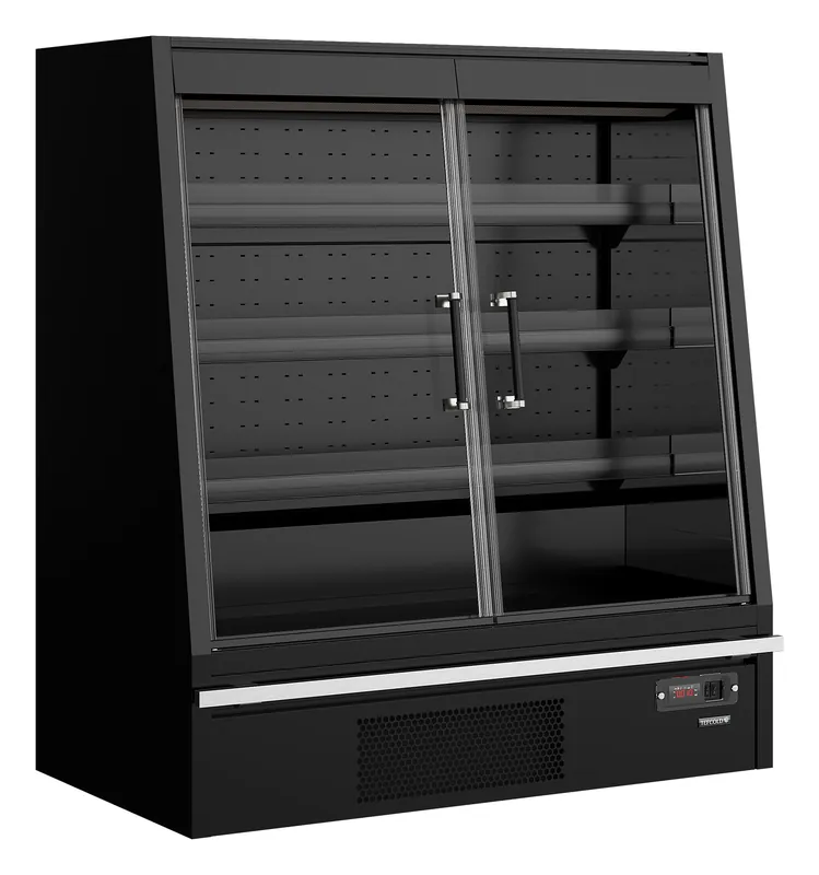 Refrigerador mural de supermercado Galaxy+ GPL14FGD Black