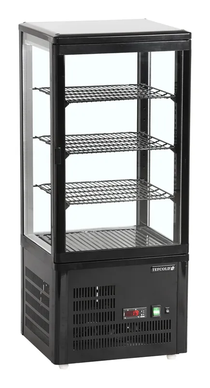 Vitrina de exposición refrigerada UPD80-BLACK
