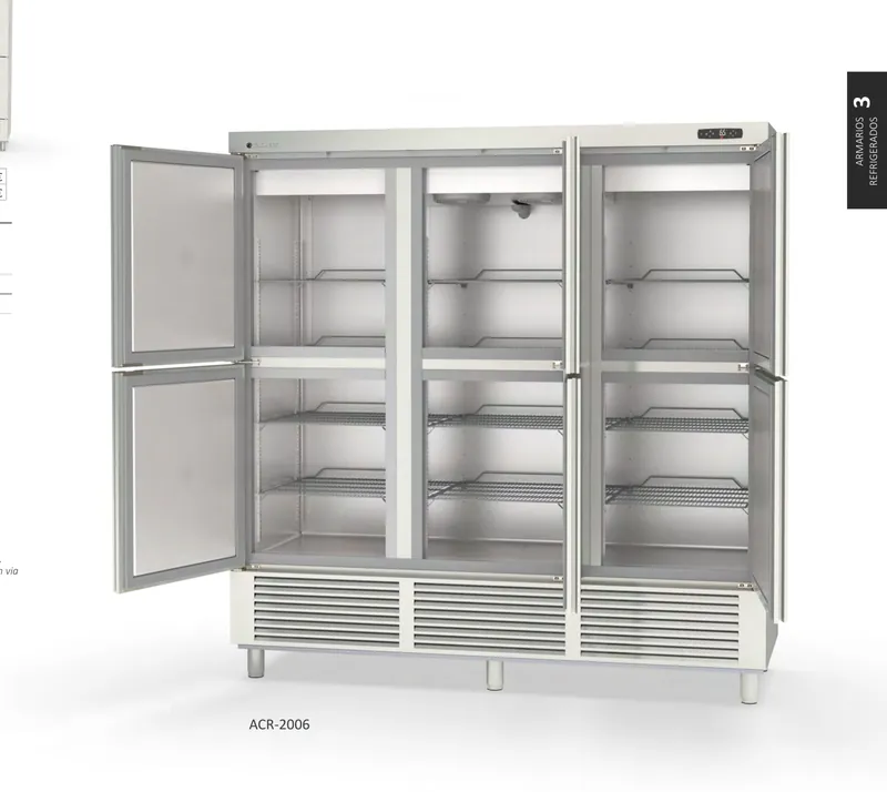 Armario SNACK gama 2000, refrigeración y congelados Coreco ACC-2003 - Vitrinas de refrigeración