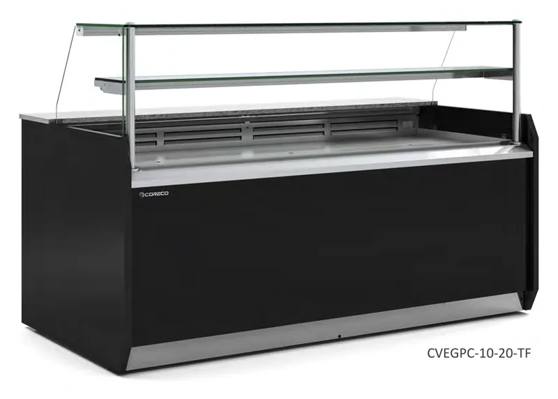 Vitrina expositora modular CVEG / CVEGPC 10 Coreco CVEGPC-10-15-TF - Vitrinas de refrigeración