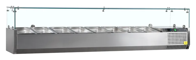 Vitrina refrigerada sobre encimera GN1/4 VK33-180
