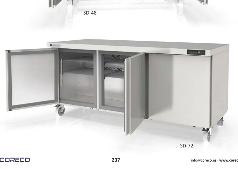 Mesa fría Coreco SD-27 - Mesas frías