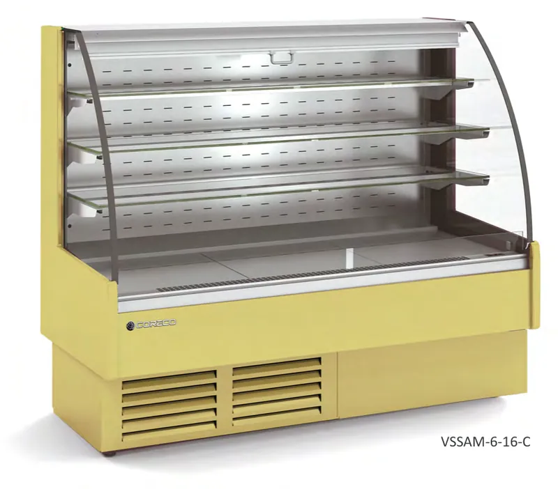 Vitrina expositora autoservicio serie STAR SNACK Coreco VSSA-6-9-C - Vitrinas de refrigeración