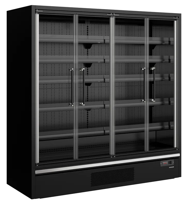 Refrigerador mural de supermercado Galaxy+ GP20FGD Maxi Black