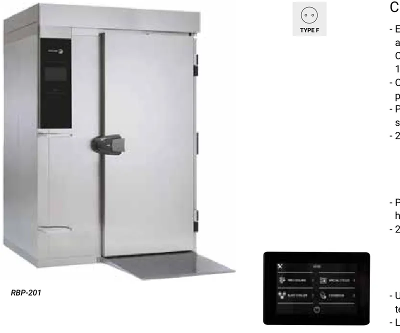 Fagor Professional Célula de abatimiento 20 GN 1/1 RBM-201HC - Abatidores