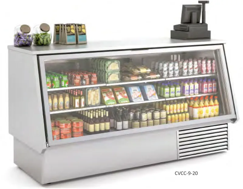 Vitrina cerrada refrigerada 9 Coreco CVCC-9-13 - Vitrinas de refrigeración