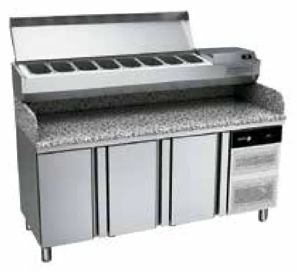 Fagor Professional Mesa de pizza GN 1/1 CCP-2G GR - Mesas frías de pizza