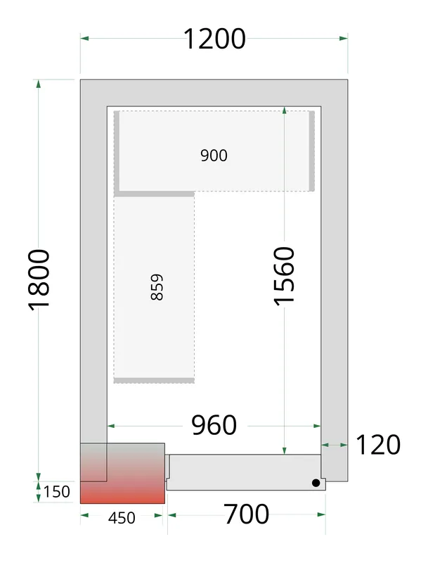 CRNF1218 Shelf Rack System Kit