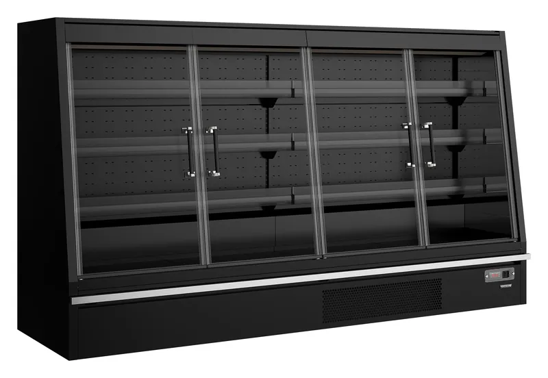 Refrigerador mural de supermercado Galaxy+ GPL26FGD Black
