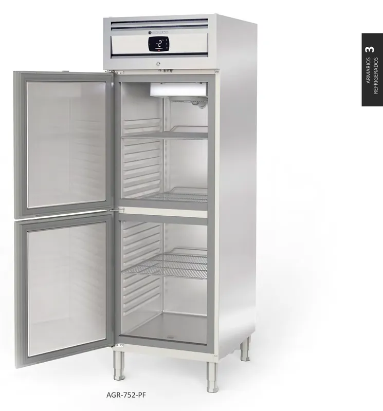Armario GN 2/1 gama 750, refrigeración y congelados Coreco ACG-751-PF - Armarios de servicio