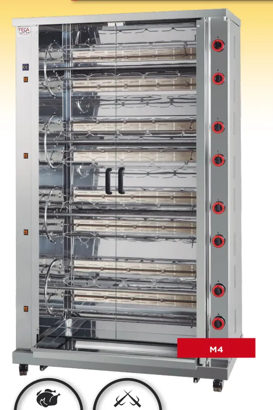 Asador de pollos Serie Multifunción Feca AR-MULTIF. - Asadores