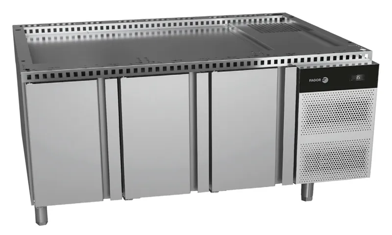 Fagor Professional Mueble soporte refrigerado serie 700 CCP7-2G W - Muebles soporte refrigerados