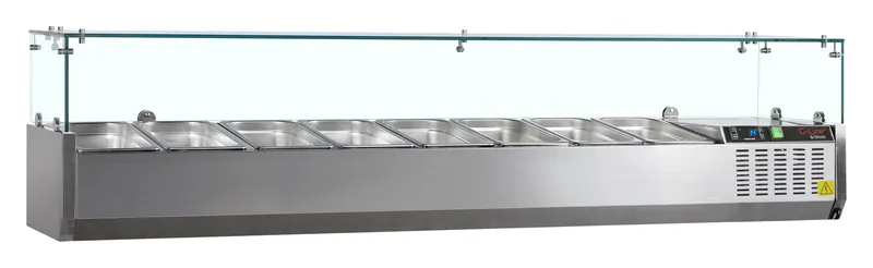 Vitrina refrigerada sobre encimera GN1/3 GVC38-180