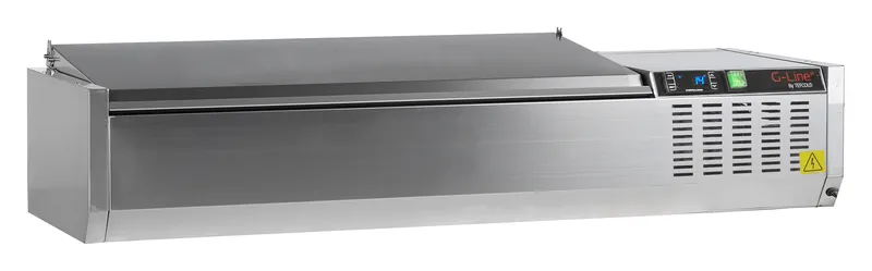 Vitrina refrigerada sobre encimera GN1/3 GVC38-120 S/S