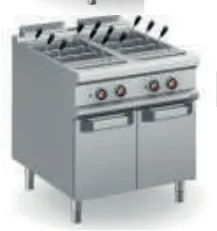 Sartén basculante gas 80 Granita M9SBG80 - Cocinas