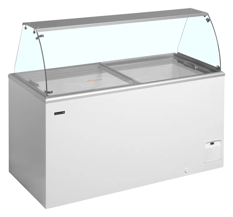 Vitrina expositora para helados IDA500-W1+