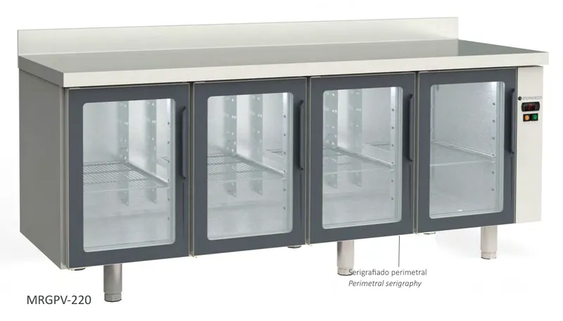 Mesa fría GN 1/1, refrigeración y congelados PRE-INSTALACION Coreco MCGP-220 - Mesas frías