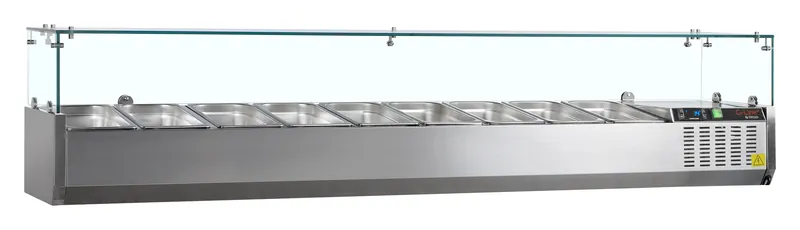 Vitrina refrigerada sobre encimera GN1/3 GVC38-200
