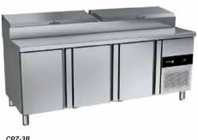 Fagor Professional Mesa refrigerada de trabajo para pizza · 10 · 685 CPZ-3B - Mesas frías de pizza