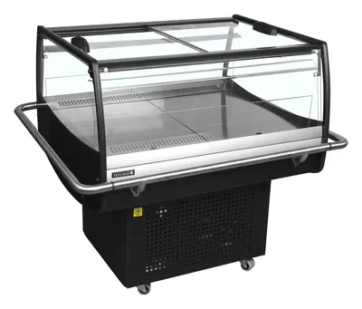 Refrigerador para la venta por impulso color negro PDC90SL-2