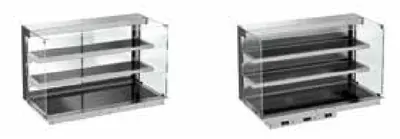 Fagor Professional Vitrina cúbica caliente DDHVC7-S-3-3 - Vitrinas