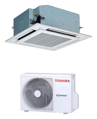 Aire acondicionado cassette Toshiba Daytona · conjunto 1x1 DAYTONADI110