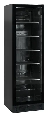 Expositor refrigerado negro SCU1425 FRAMELESS