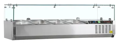 Vitrina refrigerada sobre encimera GN1/4 GVC33-120
